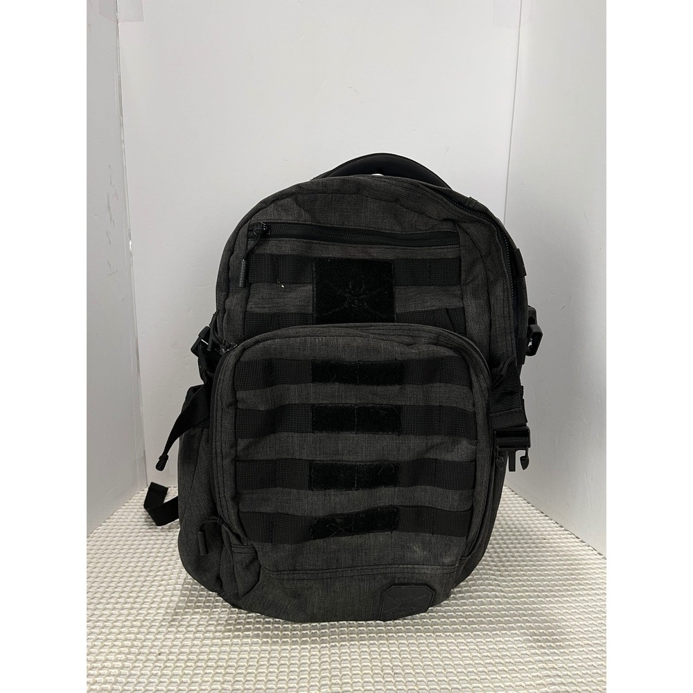 Samurai Tactical Backpack Military Army Rucksack Travel Bag gray